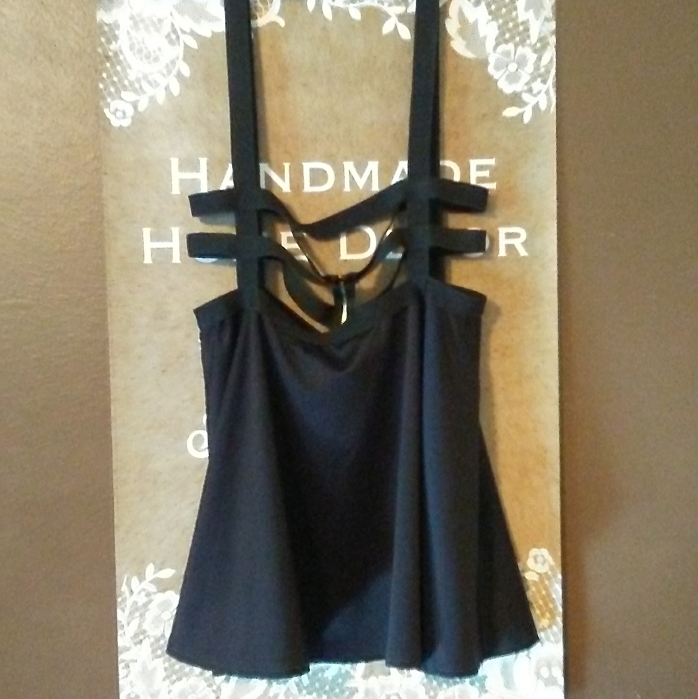 Suspender Cage Mini Skirt